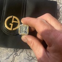 Портфейл Armani + подарък пръстен часовник, снимка 9 - Портфейли, портмонета - 40429773
