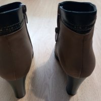 Дамски боти от естествена кожа, снимка 6 - Дамски обувки на ток - 38815289
