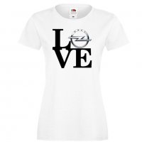 Дамска тениска OPEL LOVE, снимка 2 - Тениски - 32850899