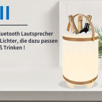 Светеща Led шампаниера RGB Bluetooth speaker охладител за вино и напитки, снимка 2 - Прибори за хранене, готвене и сервиране - 44000678