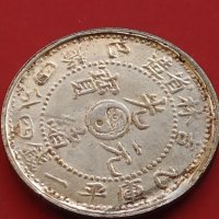 РЕПЛИКА КОПИЕ на стара сребърна Китайска монета перфектно състояние за КОЛЕКЦИОНЕРИ 41445, снимка 7 - Нумизматика и бонистика - 43165358