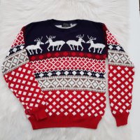 Коледен пуловер , снимка 5 - Пуловери - 43408064