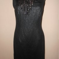 Елегантна черна рокля MAX&Co, снимка 1 - Рокли - 27420513