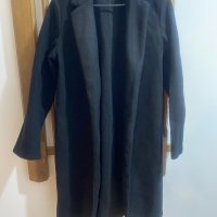 Палто черно Зара С размер , снимка 1 - Палта, манта - 38855806
