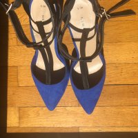 Дамски обувки New Look велур и кожа, снимка 12 - Дамски обувки на ток - 33268712