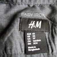 Стилна мъжка риза H&M размер XS, снимка 7 - Ризи - 28309059