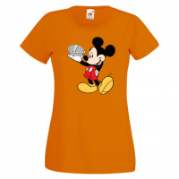 Дамска тениска Mickey Mouse Lexus .Подарък,Изненада,, снимка 7 - Тениски - 36528719