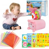 Ново прасенце играчка за ранно обучение с 10 кърпички Монтесори бебе, снимка 1 - Образователни игри - 39907247