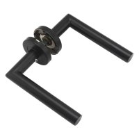 Метални дръжки за врати черен цвят., снимка 2 - Други - 43484577