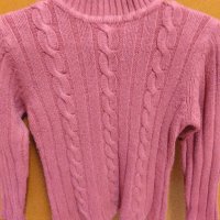 Дебело поло цвят бордо, снимка 2 - Блузи с дълъг ръкав и пуловери - 26922591