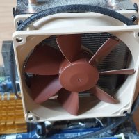 Дънна платка GB с процесор Pentium рам памет DDR2 2GB охладител Noctua, снимка 4 - Дънни платки - 34880254