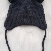 Бебешка шапка H&M 0-2 месеца 50-56см., снимка 5 - Други - 44119857