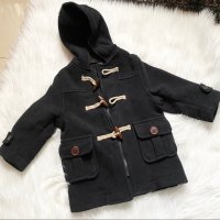 Стилно вълнено палто на ZARA за 3 год., снимка 4 - Детски якета и елеци - 39273621
