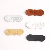 Кожен етикет / таг "Handmade" - различни видове 