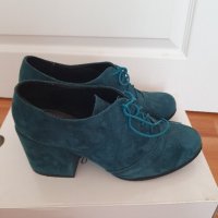 Зелени дамски обувки на ток GABINA, снимка 2 - Дамски обувки на ток - 42934963