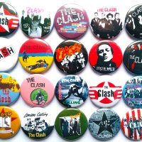 Значки на The Clash, снимка 1 - Колекции - 43099818