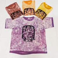 Индийски ръчно рисувани тениски- памук, снимка 3 - Тениски - 36599695