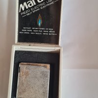 Сребърна винтидж японска газова запалка Maruman, снимка 4 - Колекции - 43958838