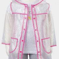 Прозрачен детски дъждобран за момиче F&F, снимка 1 - Детски якета и елеци - 35518737