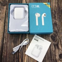 ТОП i11 качествени Безжични bluetooth слушалки airpods iphone android, снимка 4 - Безжични слушалки - 27852389