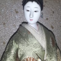 Японска  колекционерска кукла Гейша, снимка 5 - Други - 26671366