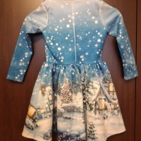 Коледна рокличка, снимка 3 - Детски рокли и поли - 43151113