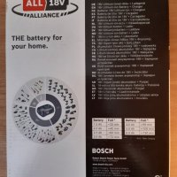 Зарядно и батерия Bosch 18V 4Ah, зелена серия, чисто нови, снимка 3 - Други инструменти - 44907208