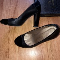 Дамски обувки- естествена кожа, снимка 1 - Дамски обувки на ток - 34950481