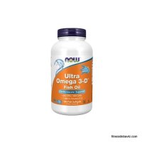 Now Ultra Omega 3-D, 90/180 softgels, снимка 1 - Хранителни добавки - 25057536