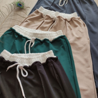 Дамски памучни панталони - няколко цвята - 26 лв., снимка 9 - Панталони - 44905845