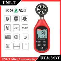 UNIT UT-363 Ветромер Анемометър  Измерване на скорост и Температура на вятъра ветромер, снимка 2 - Друга електроника - 43733228