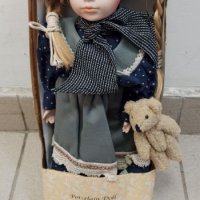 Порцеланова кукла 39см, снимка 2 - Кукли - 32606651