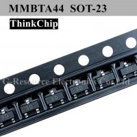 MMBTA44 SMD marking - 3D -10 БРОЯ  SOT-23 NPN - 400V/0,2A/0,35W, снимка 2 - Друга електроника - 34628391