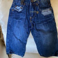 Бебешки дънки за момче за 6/9месеца Massimo Dutti, снимка 1 - Панталони и долнища за бебе - 37889659