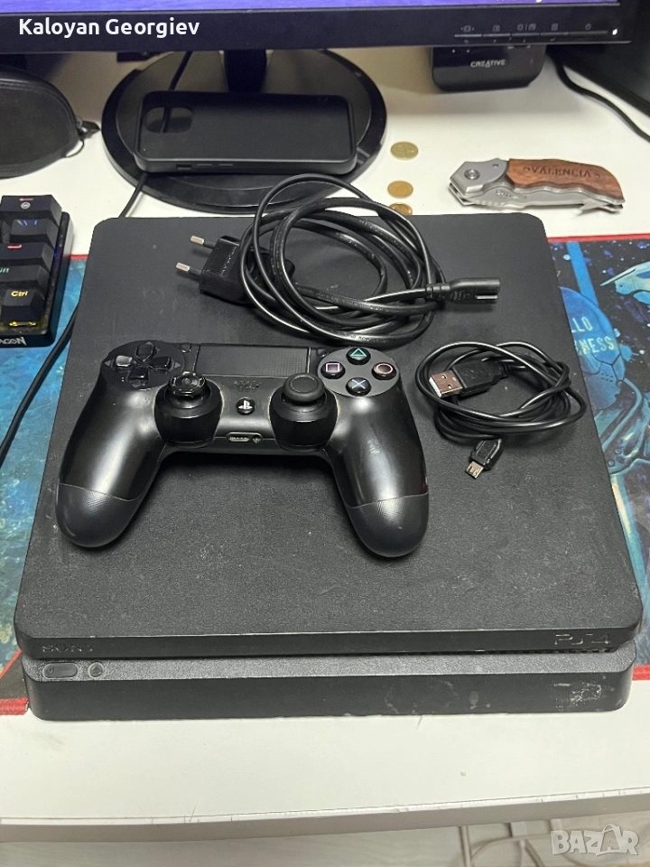 Работещ PlayStation 4 slim 1TB, снимка 1