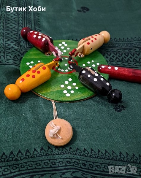 Винтидж дървена руска играчка, снимка 1