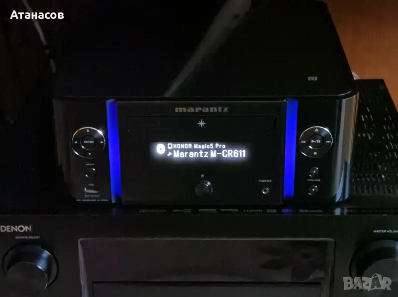 Marantz M-CR611 Bluetooth Wi-Fi FLAC HD / ALAC / WAV / AIFF / DSD, снимка 1