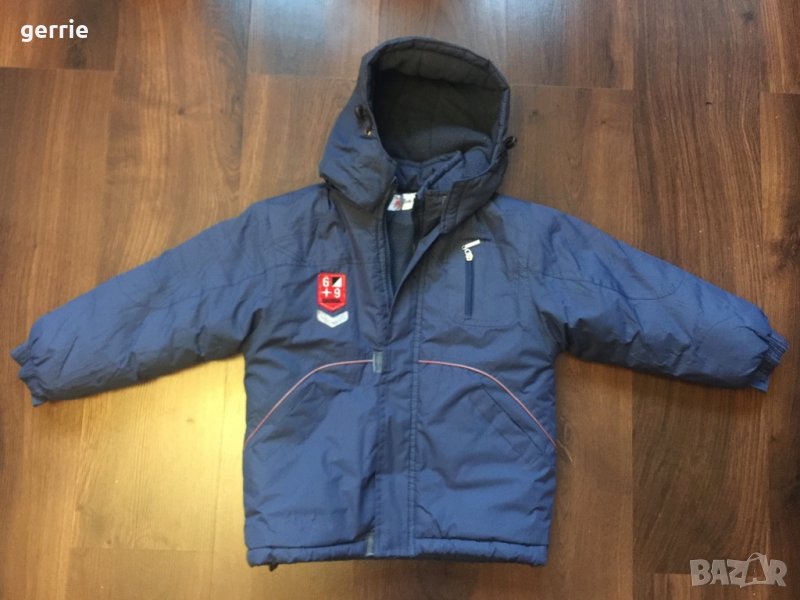 Детско дебело зимно яке с пухкава подплата - до 128см, снимка 1