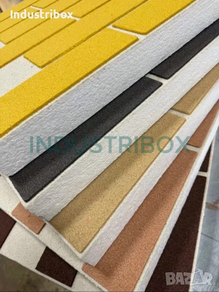 Декоративен изолационен панел EPS - готови фасадни решения ( Гъвкав клинкер ), снимка 1