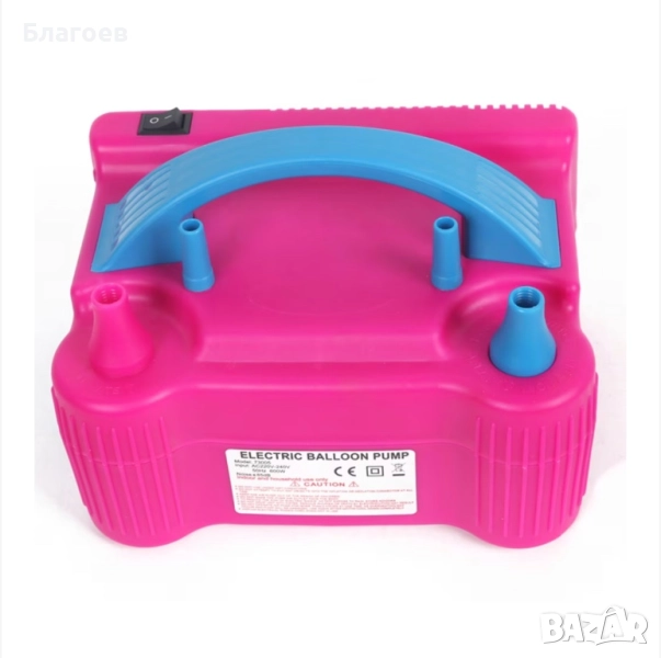 Електрическа помпа за балон, Cozevdnt, пластмаса, 220V-240V, 600W, розова, снимка 1