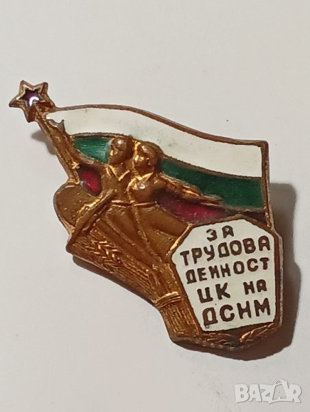 Стара значка, емайл. , снимка 1