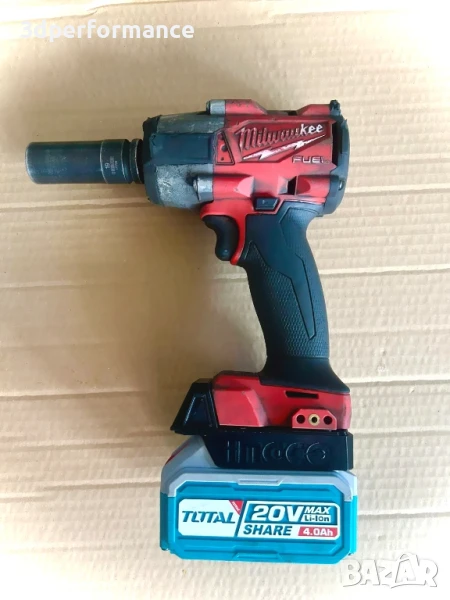 Преходник, адаптер, батерия Тотал, инструменти Milwaukee, снимка 1