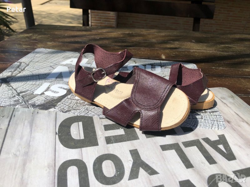 Детски сандали (Нови) Естествена кожа 32 номер Български, снимка 1
