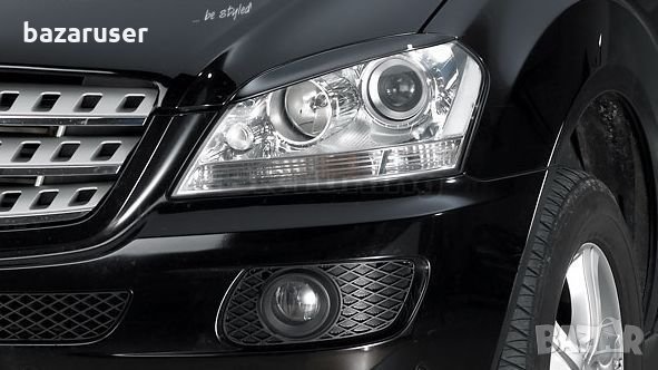 Вежди за Фарове Mercedes W164 ML (2005-2008), снимка 1