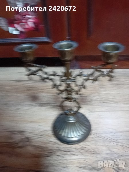 свещник  барок, снимка 1