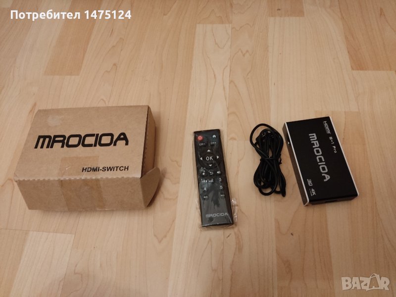 HDMI суич 5 входов, снимка 1