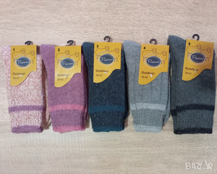 Дебели и Топли Зимни Вълнени Чорапи, снимка 1