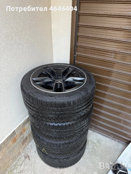 Mercedes джанти с гуми pirelli 255/45/19 285/40/19, снимка 1