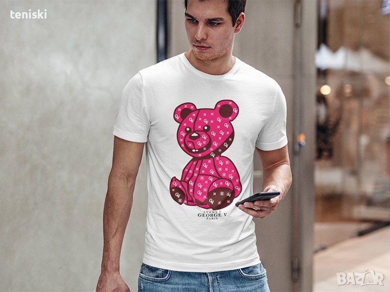 Тениски Avenue George V Paris принт, снимка 1