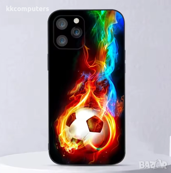 Калъф силикон Football за iPhone 17 Pro Max 6.9 Баркод : 3132747, снимка 1